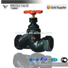 High quality cast iron rf end globe valve pn16 price list